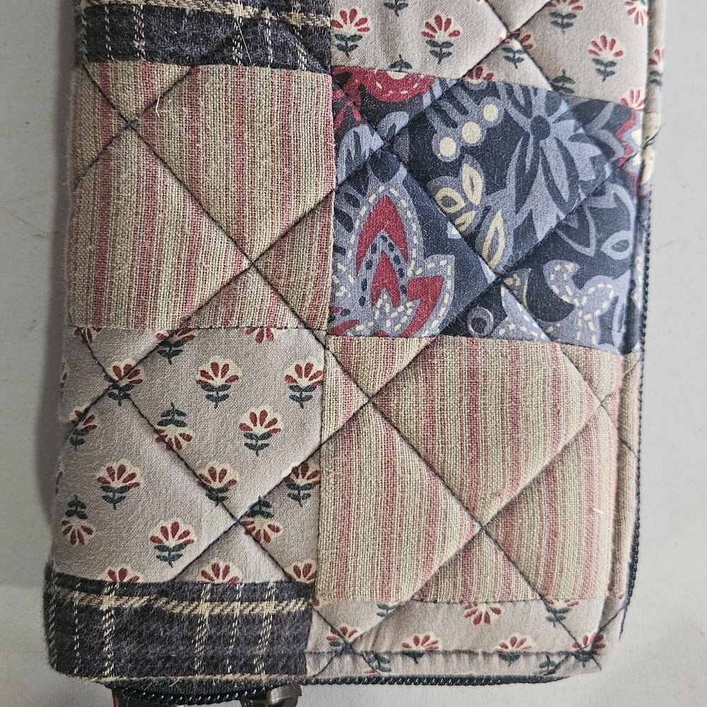 Bella Taylor Multicolor Patchwork Clutch - image 2